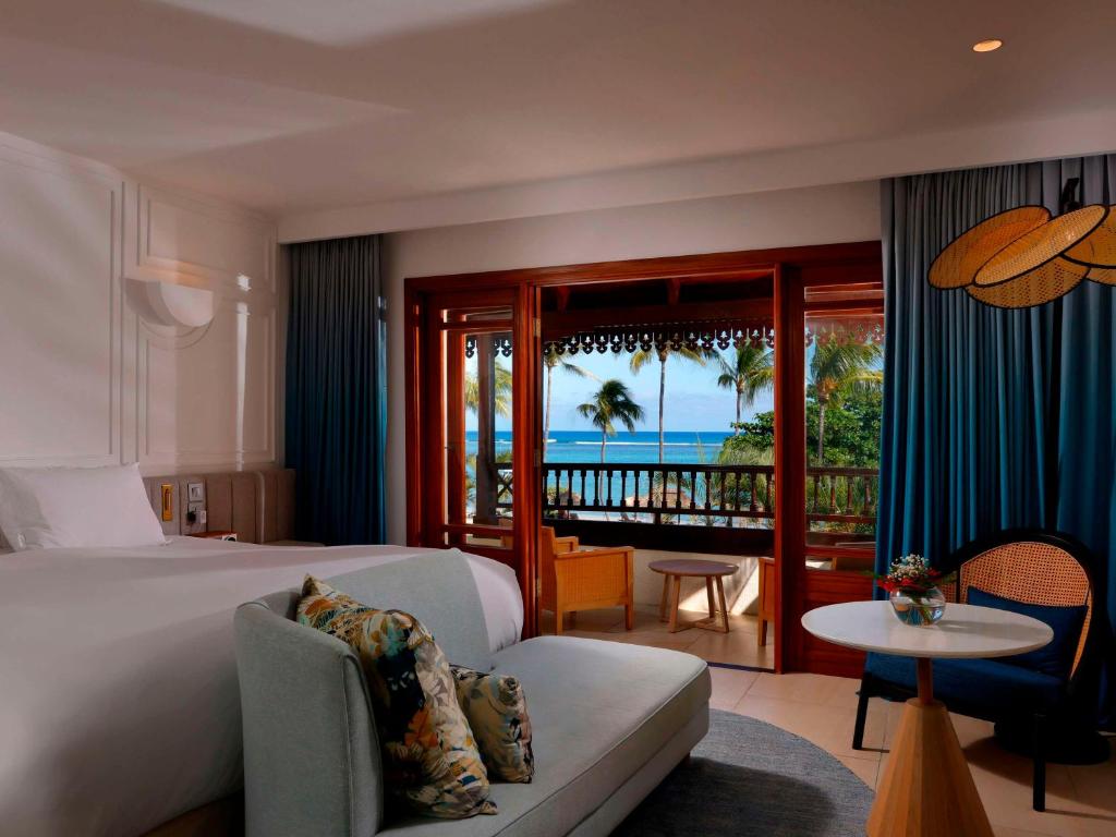 Postel nebo postele na pokoji v ubytování Sofitel Mauritius L'Imperial Resort & Spa