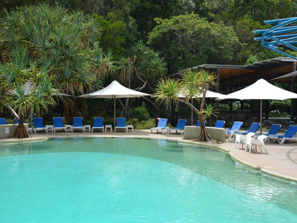 Bazén v ubytování Kingfisher Bay Resort nebo v jeho okolí
