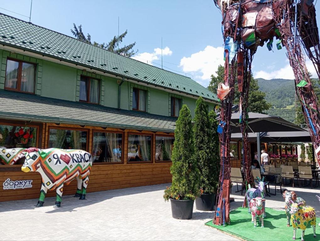 Budova, kde se hotel nachází