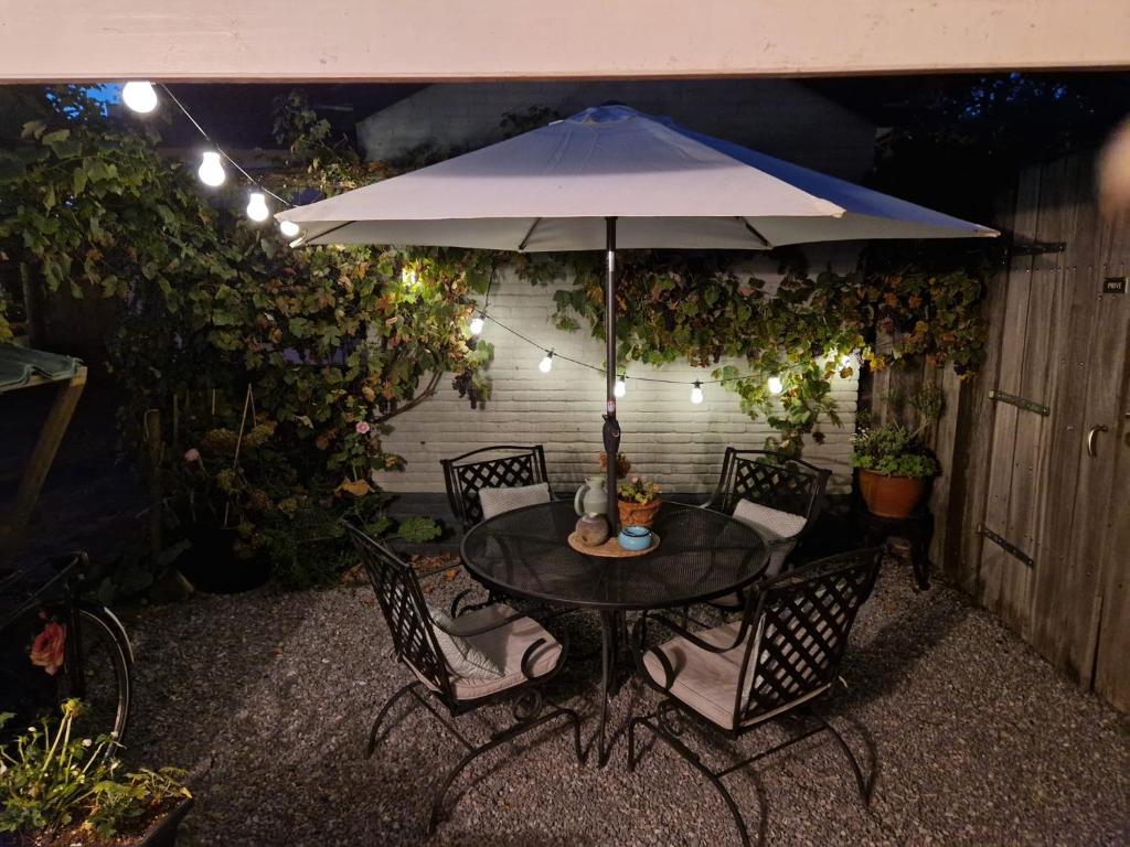 Patio nebo venkovní prostory v ubytování Bed & Bentwoud