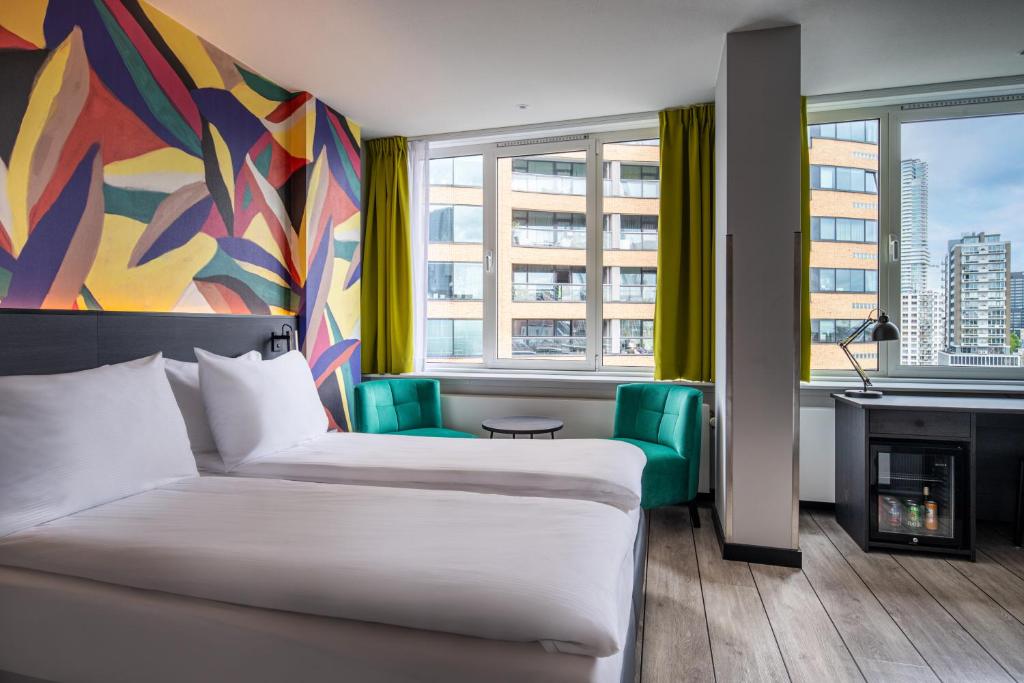 Posezení v ubytování Thon Hotel Rotterdam City Centre