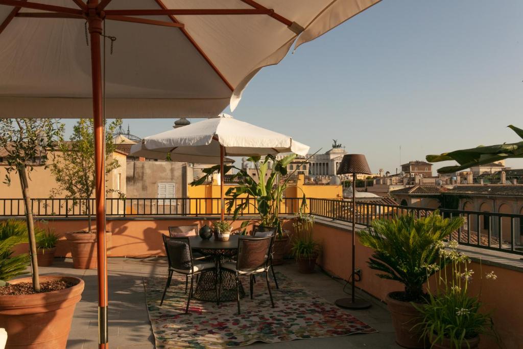 Un balcon sau o terasă la Umiltà 36 - Preferred Hotels & Resorts
