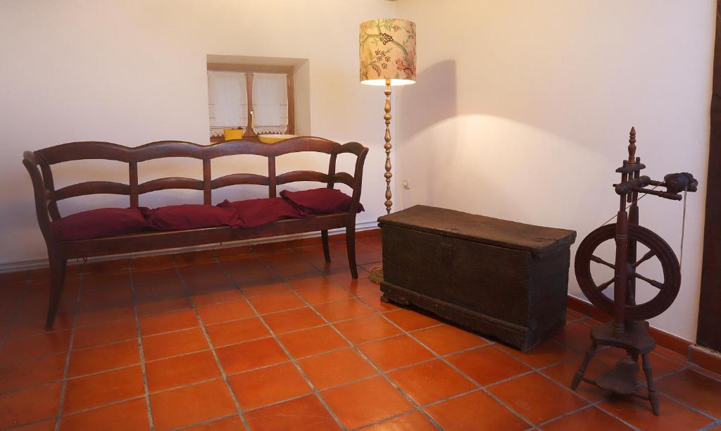 Posezení v ubytování Olatuenea casa rural
