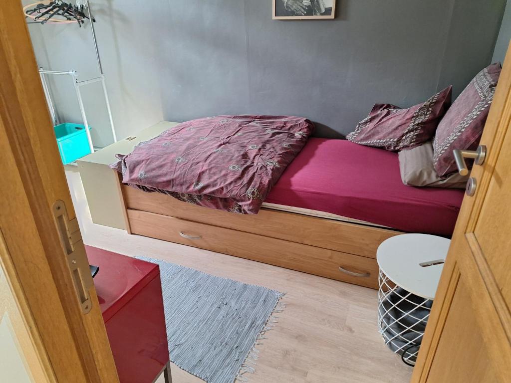Postel nebo postele na pokoji v ubytování Cozy house