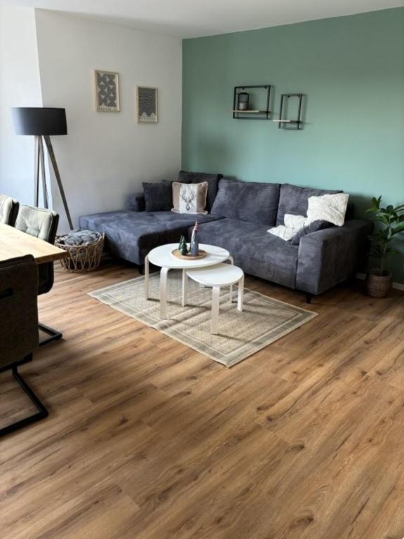 Posezení v ubytování Rathauswiese Ferienwohnung