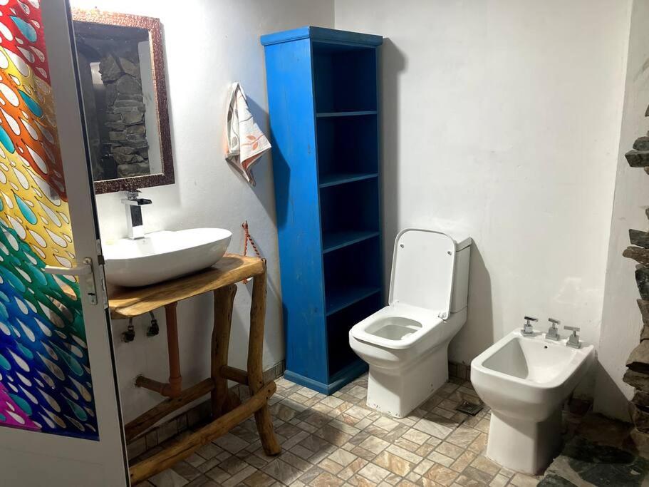 Koupelna v ubytování Casita Sirio
