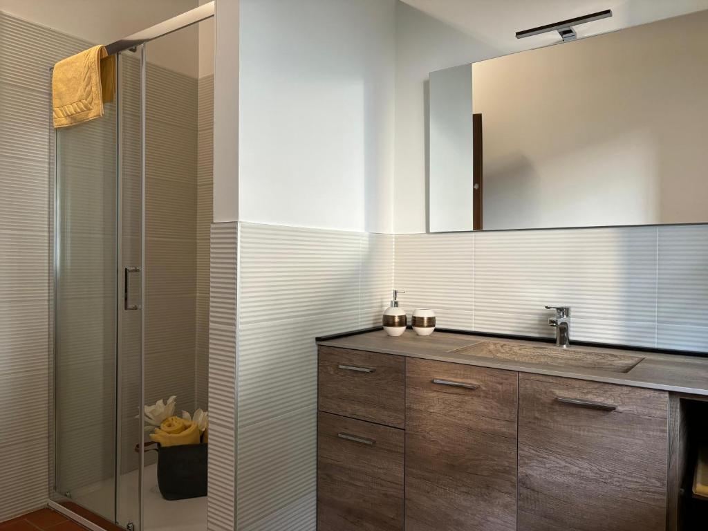 Koupelna v ubytování Bed & Breakfast Residenza Cuore