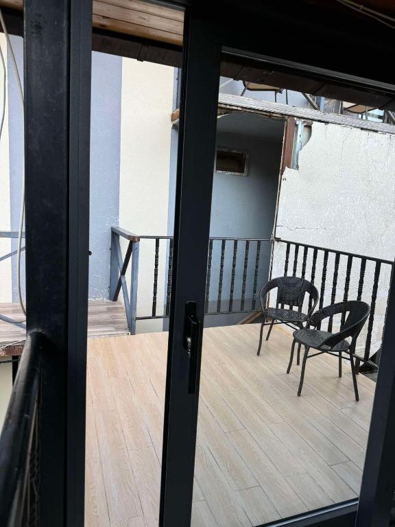Balkón nebo terasa v ubytování Nino Ratiani's Guesthouse