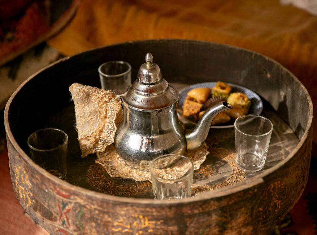 Nápoje v ubytování Riad Bab Chems