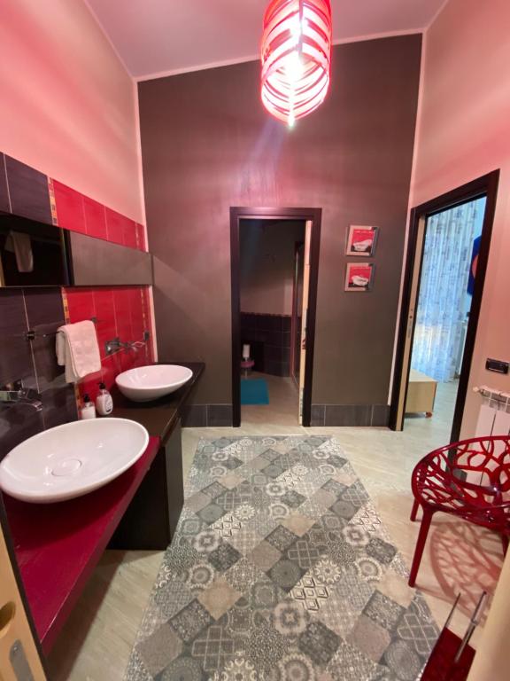 A bathroom at Villa Grisì