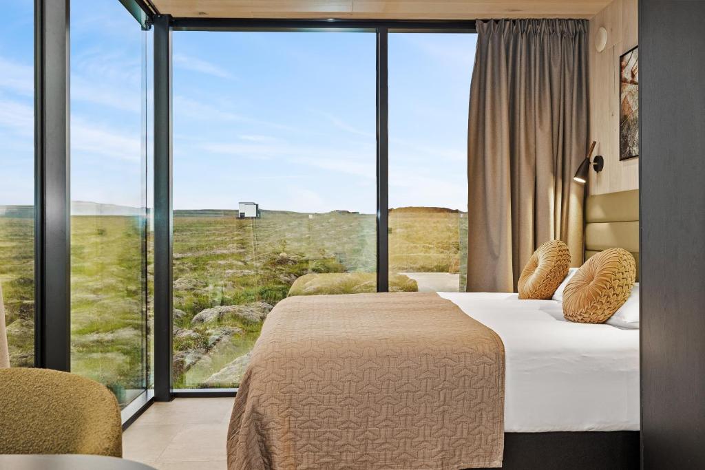 Katil atau katil-katil dalam bilik di Heathland Lodge