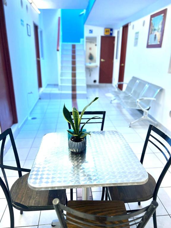 Posezení v ubytování Hotel en Guadalajara Posada Mi Rey