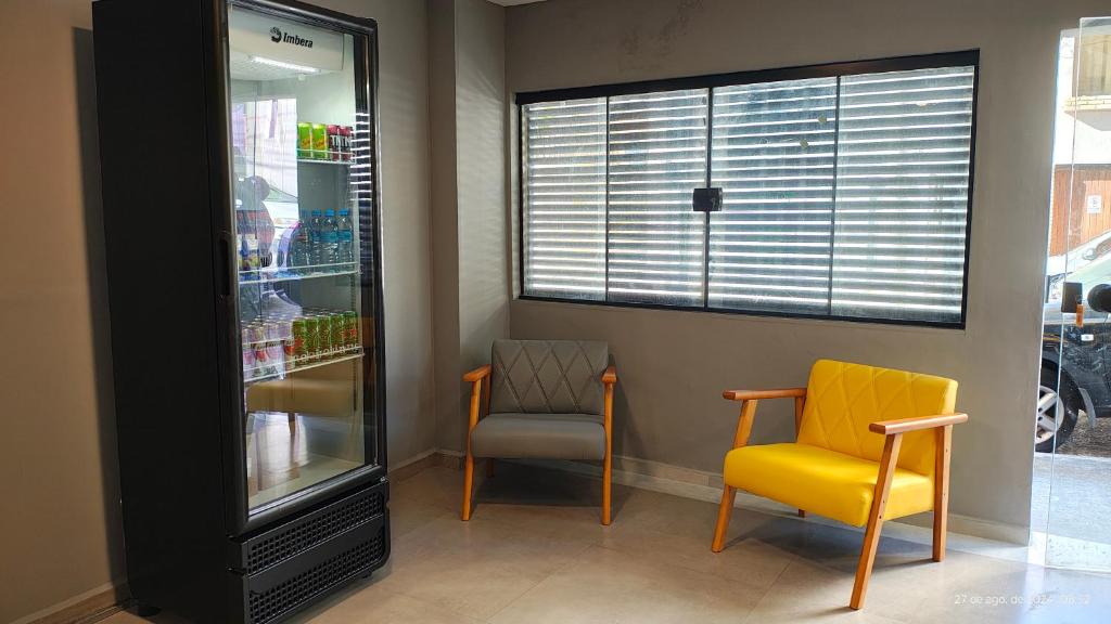 A seating area at Unity Hotel - Sorocaba