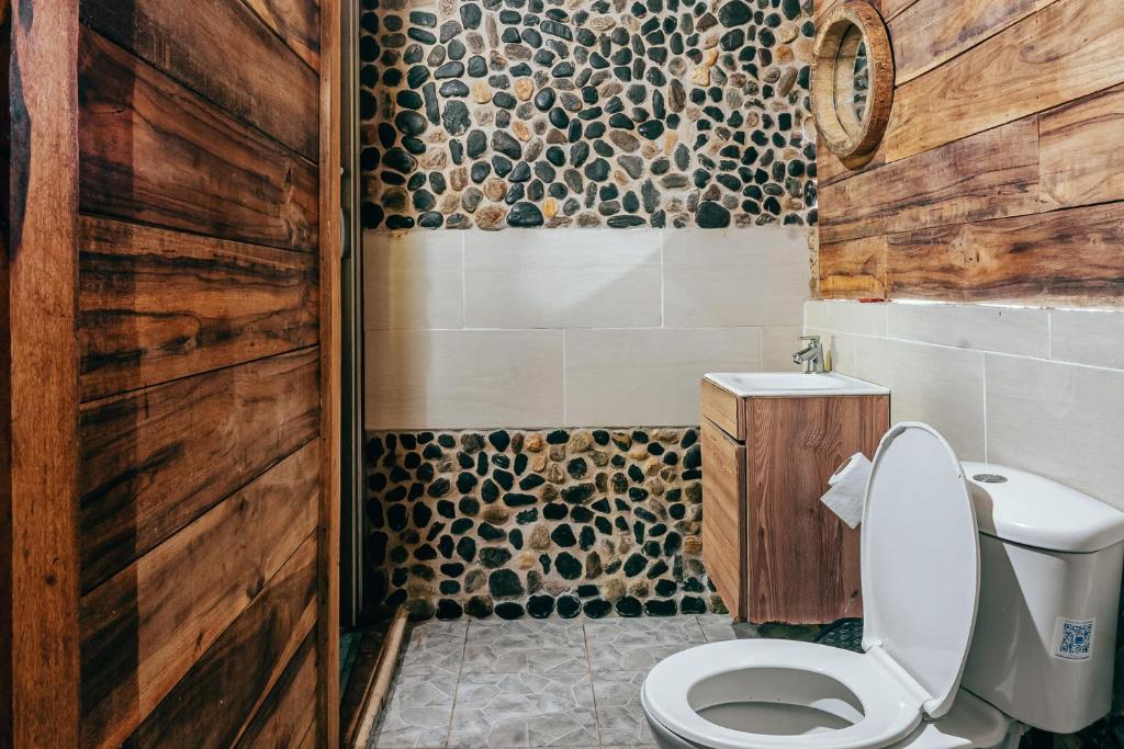 Ein Badezimmer in der Unterkunft Magic Green Dentro del Parque Tayrona