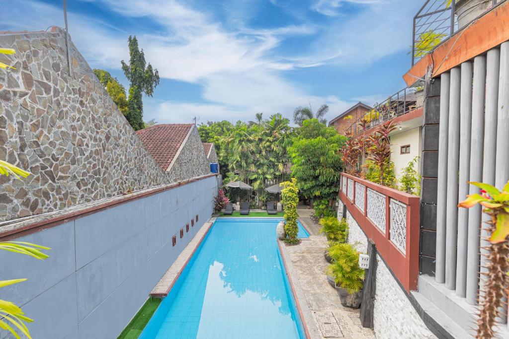 Bazén v ubytování Pondok Gajah Hotel nebo v jeho okolí