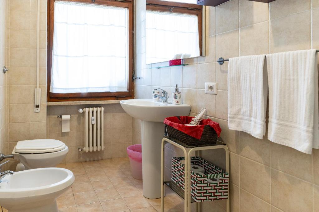 A bathroom at La Stazione Del Vaticano