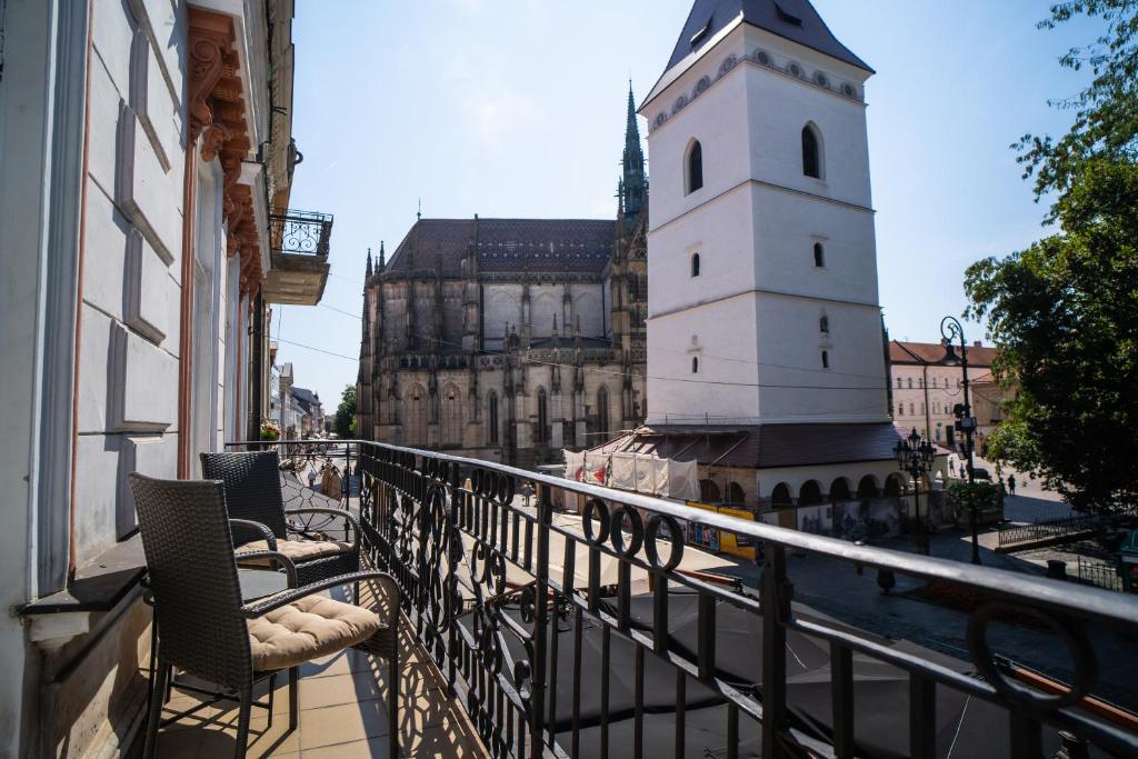 Budova, kde se apartmán nachází