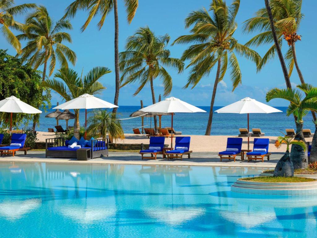 Bazén v ubytování Sofitel Mauritius L'Imperial Resort & Spa nebo v jeho okolí