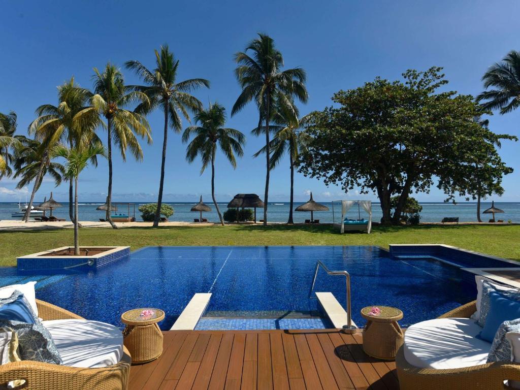 Bazén v ubytování Sofitel Mauritius L'Imperial Resort & Spa nebo v jeho okolí