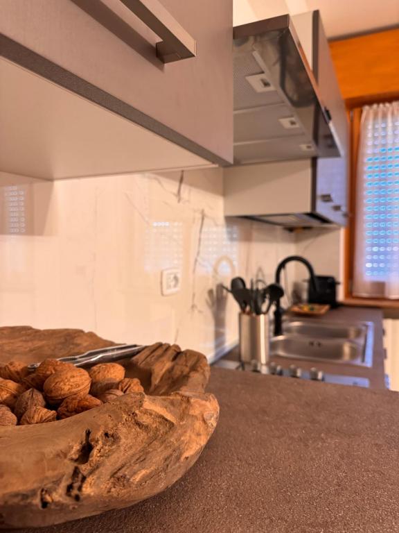 Kuchyň nebo kuchyňský kout v ubytování Garda Lake Holiday Apartments quadrilocale