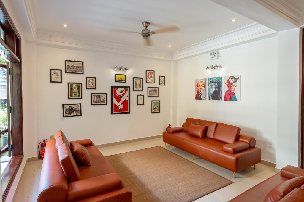 Khu vực ghế ngồi tại THUY DUONG 3 Boutique Hotel & Spa