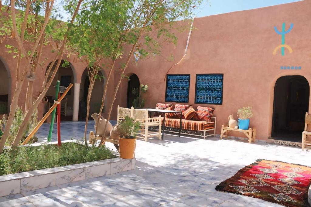 Pati o zona exterior de Riad Assia Foum Zguid