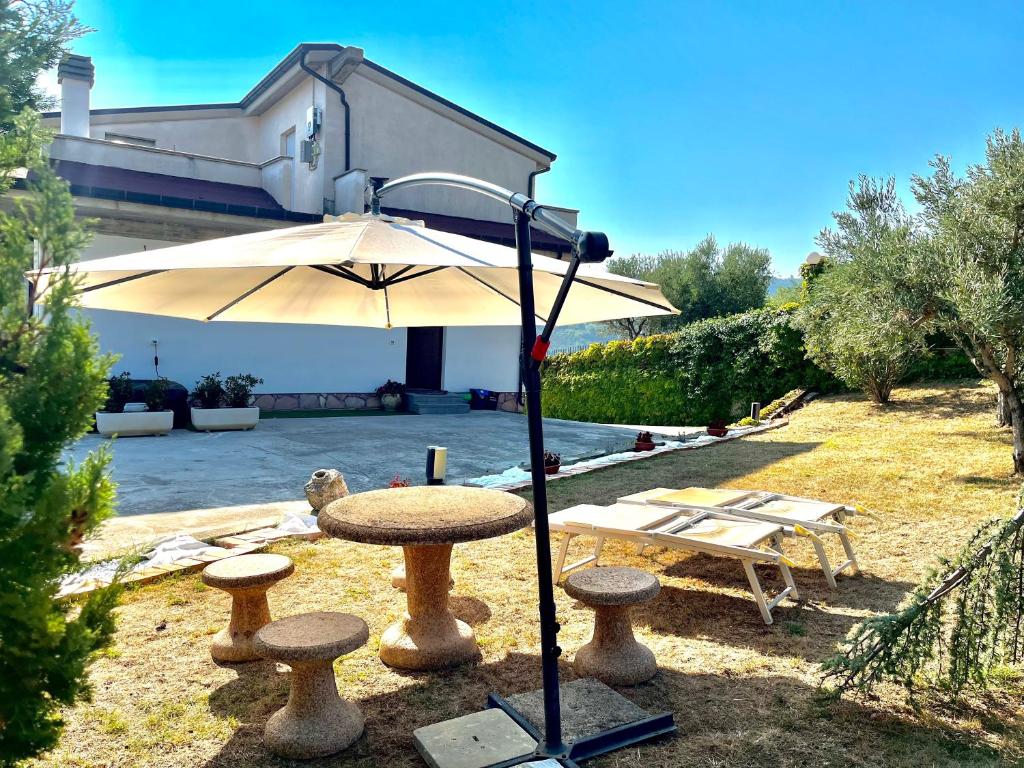 Zahrada ubytování Il Vigneto Suite