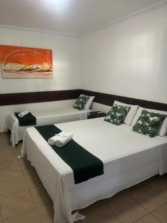 Postel nebo postele na pokoji v ubytování Hotel Vale Verde