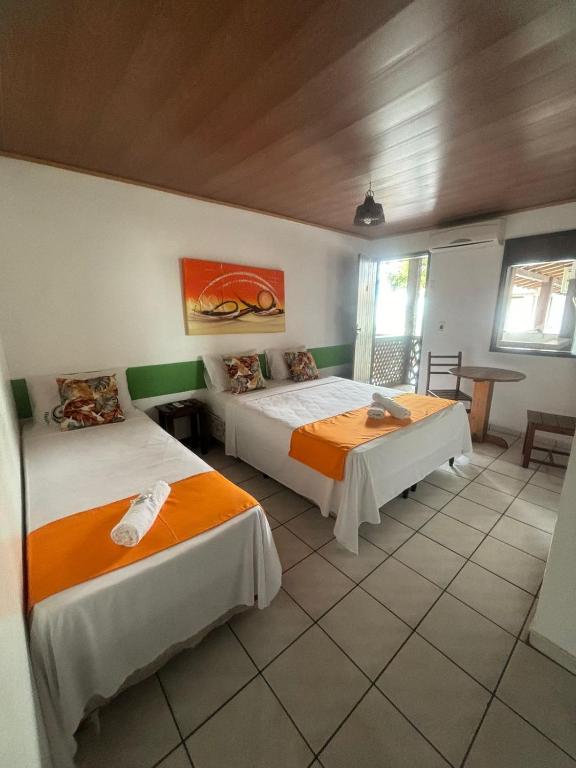 Postel nebo postele na pokoji v ubytování Hotel Vale Verde