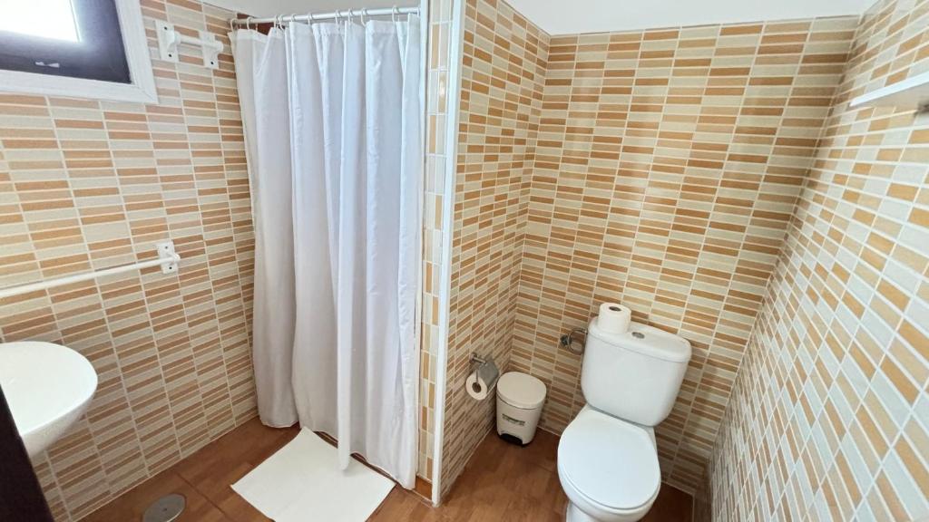 A bathroom at Finca Santa Catalina