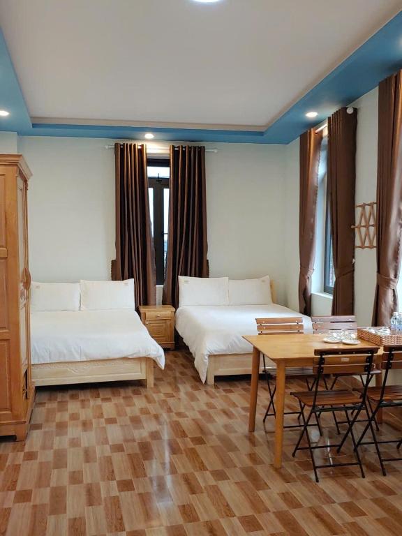 Voodi või voodid majutusasutuse Anh Trang Homestay toas
