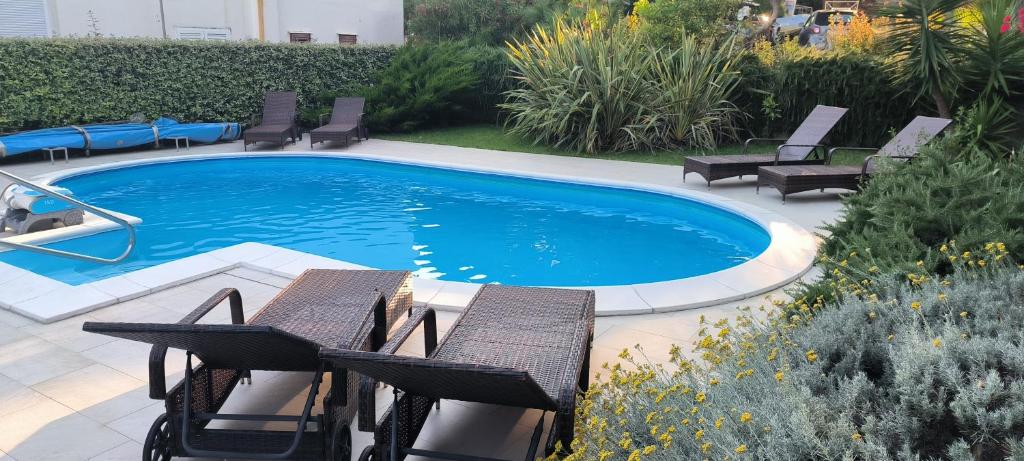 Bazén v ubytování Apartman NANE nebo v jeho okolí