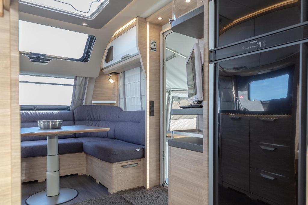 Posezení v ubytování CAMPING SYLT am NSG Rantum-Becken