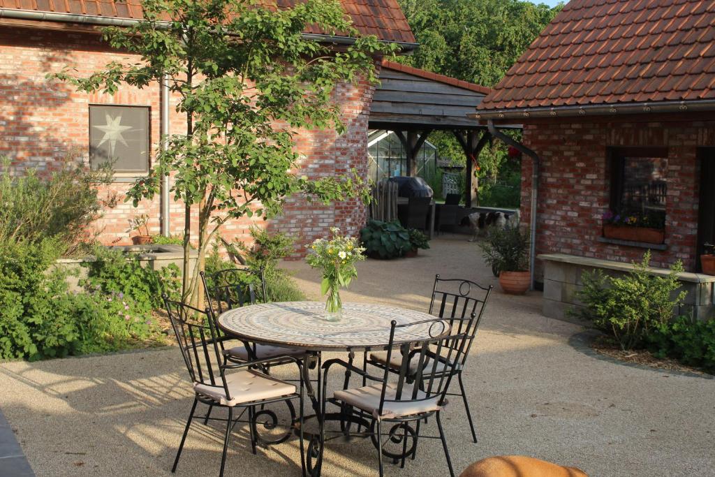 Zahrada ubytování B&B Lekker Buiten