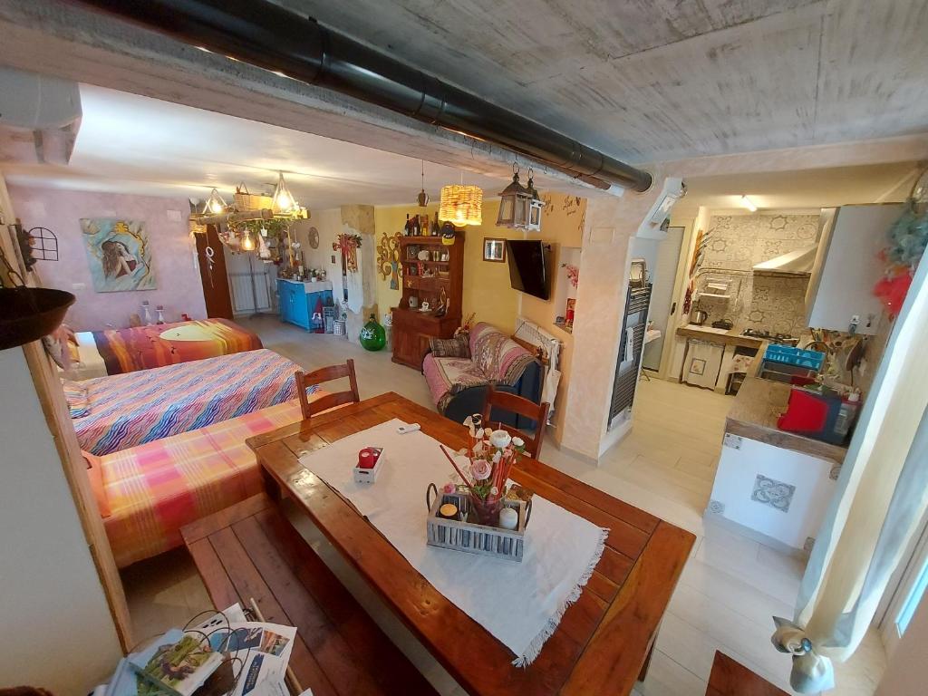 Ένα ή περισσότερα κρεβάτια σε δωμάτιο στο A casa di Sandra, costa dei Trabocchi