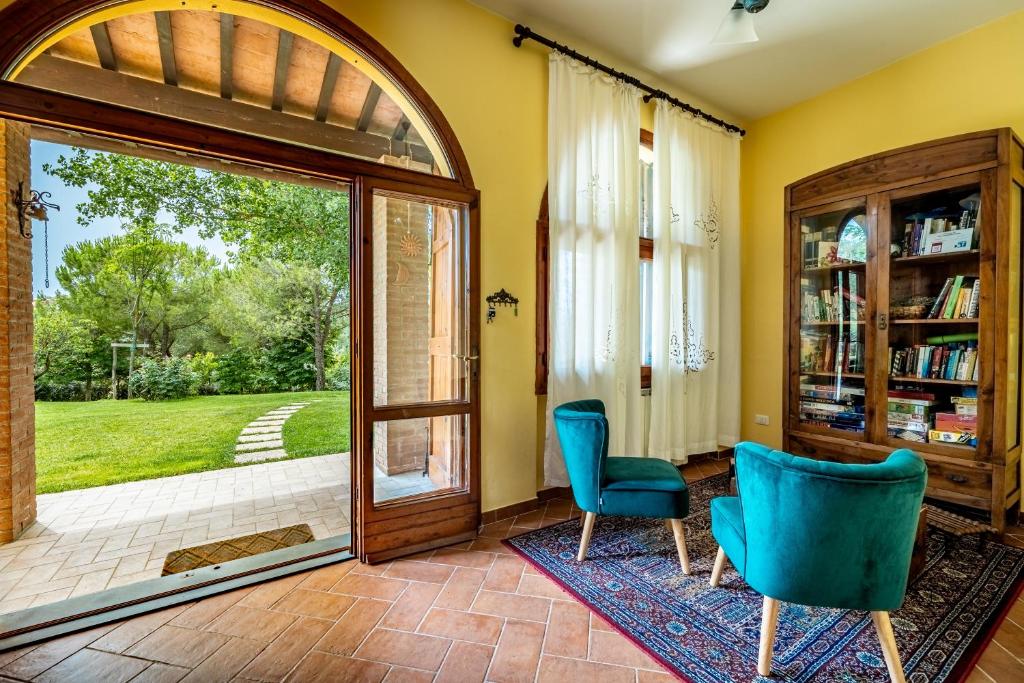 Vonkajšia záhrada v ubytovaní Casale il Fontanellino - country house near Florence