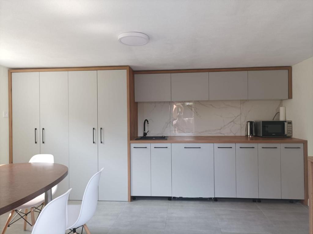 Η κουζίνα ή μικρή κουζίνα στο Casa Jisa