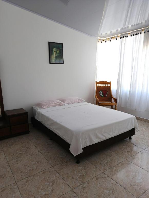 Voodi või voodid majutusasutuse Comodas y agradables Habitaciones en Chipre toas