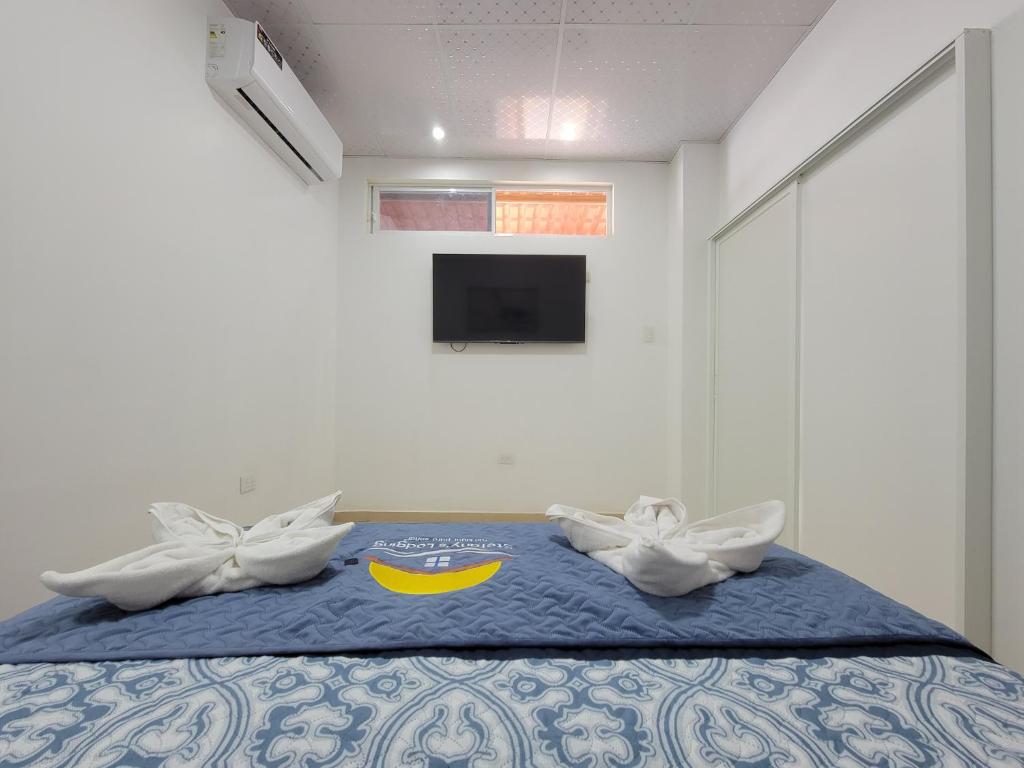 Postel nebo postele na pokoji v ubytování Stefany's Lodging