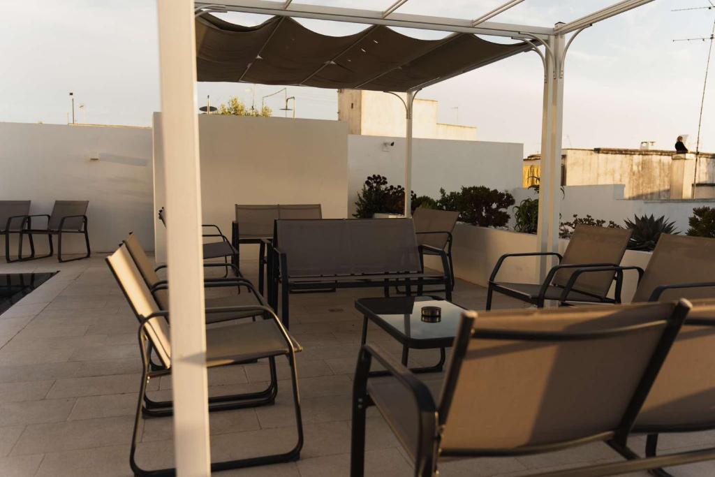 A seating area at Appartamento Magnolia Deluxe