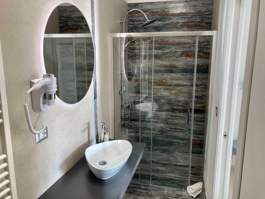 Kúpeľňa v ubytovaní Appartamento Gardenia Deluxe
