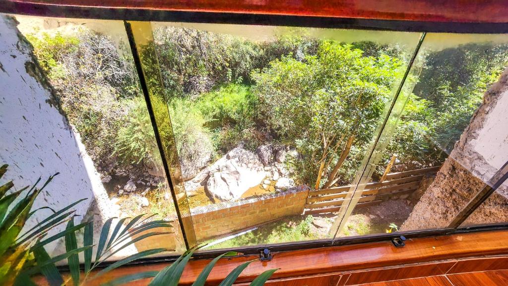 Zahrada ubytování PERU QUECHUA'S LODGE Riverside