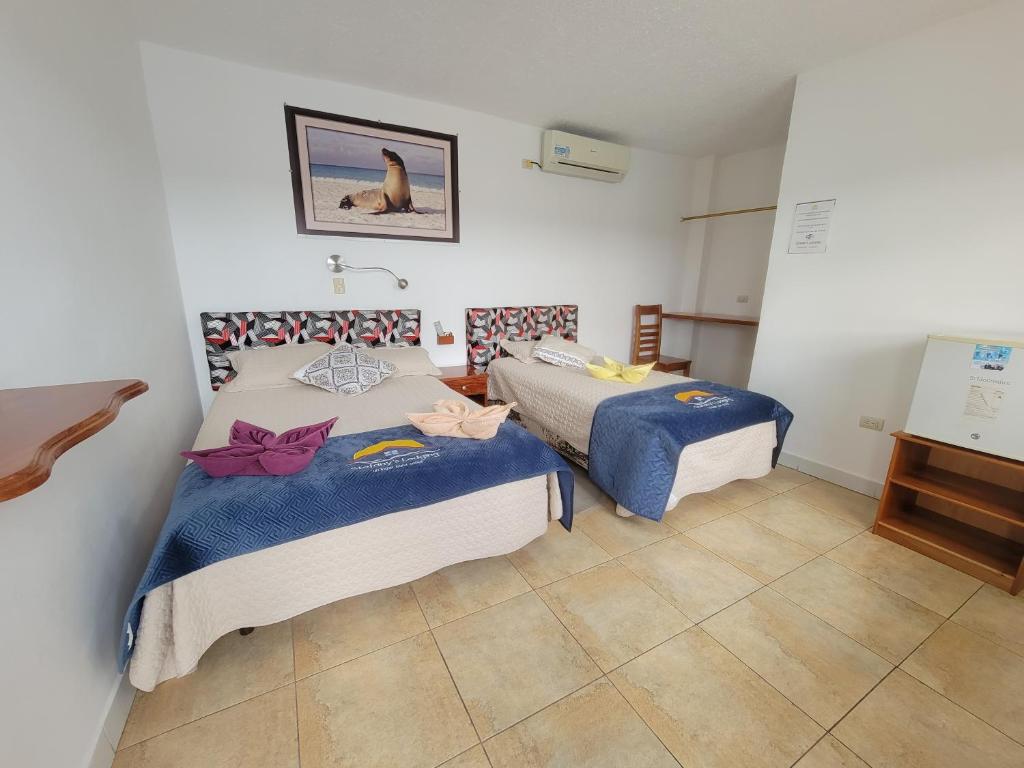 Postel nebo postele na pokoji v ubytování Stefany's Lodging