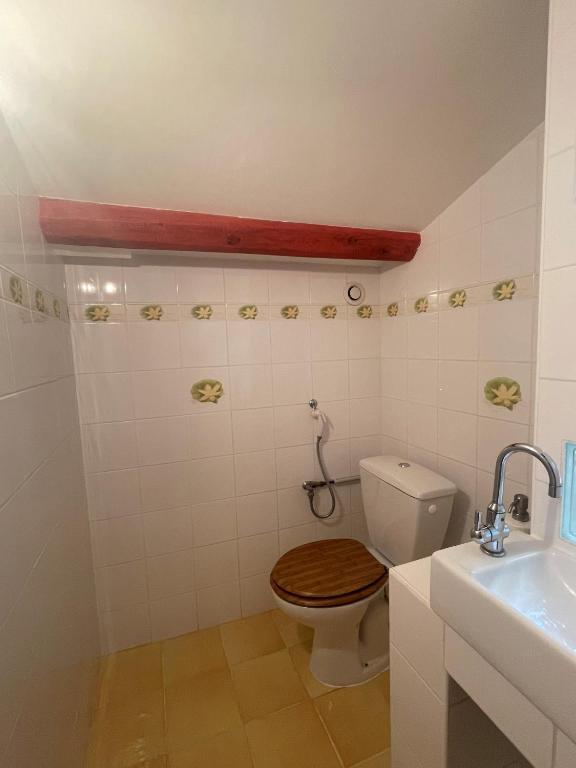 Koupelna v ubytování Le Vieux Murier - Chambres d'hôte