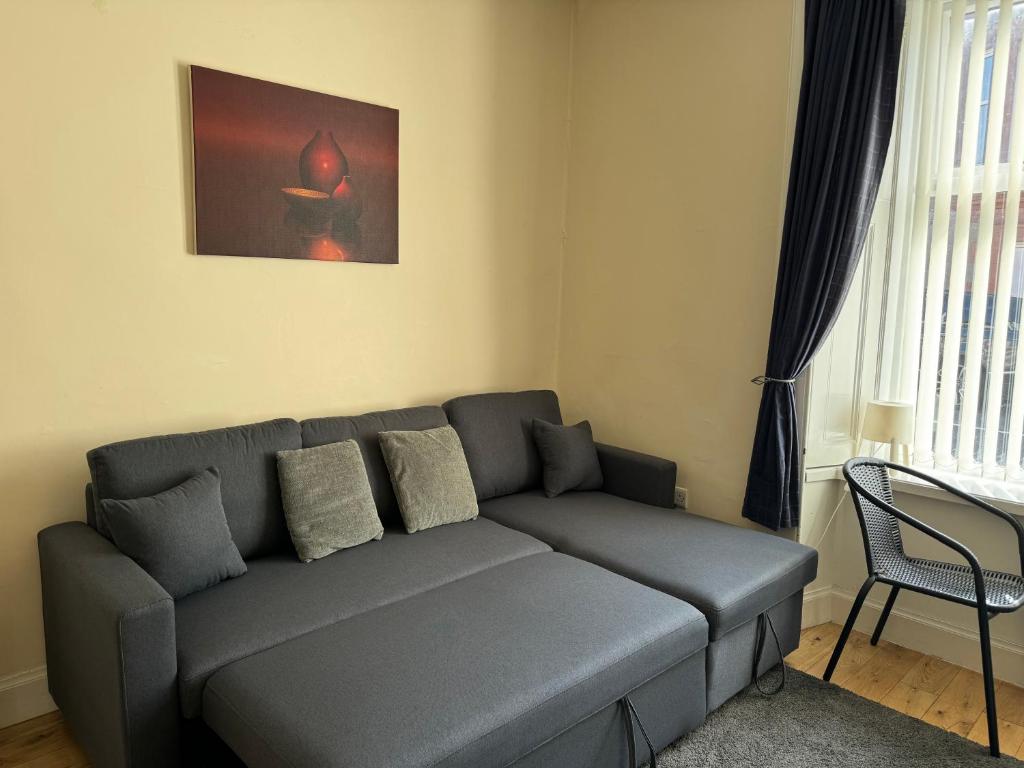 Posezení v ubytování 105 Nelson Street