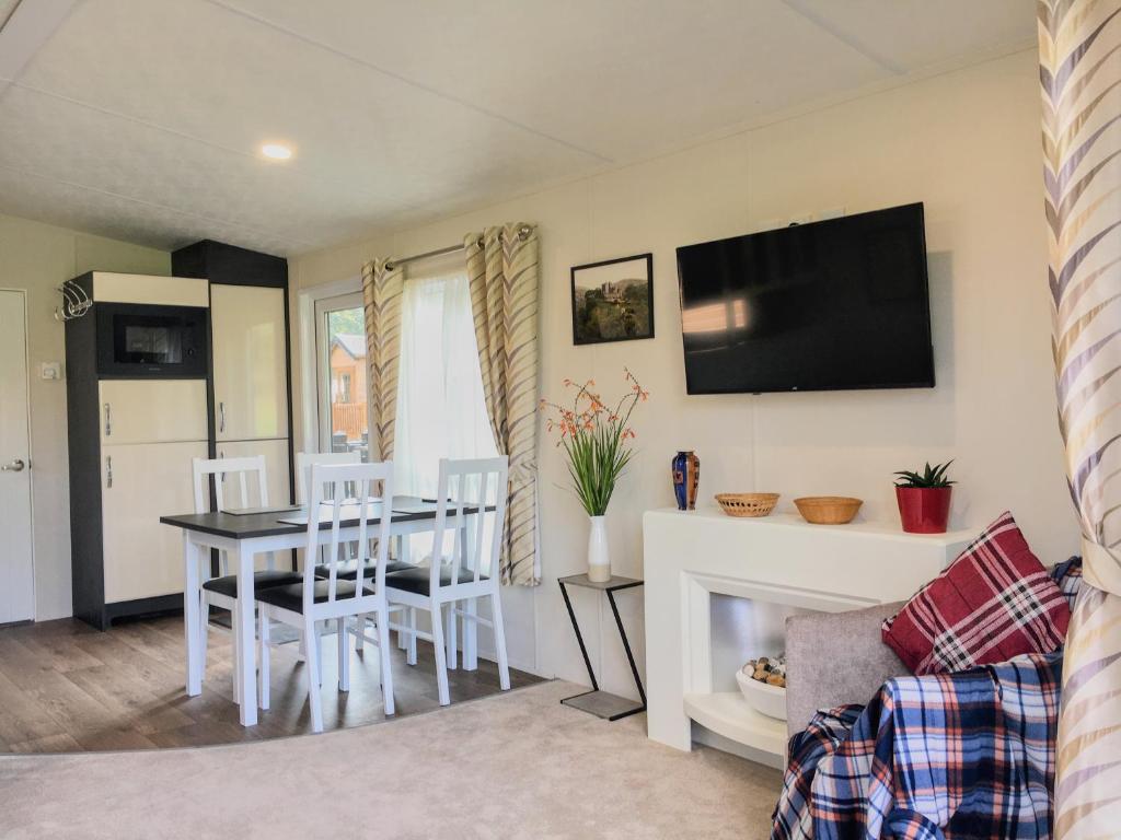 Kuchyň nebo kuchyňský kout v ubytování Thistle Lodge