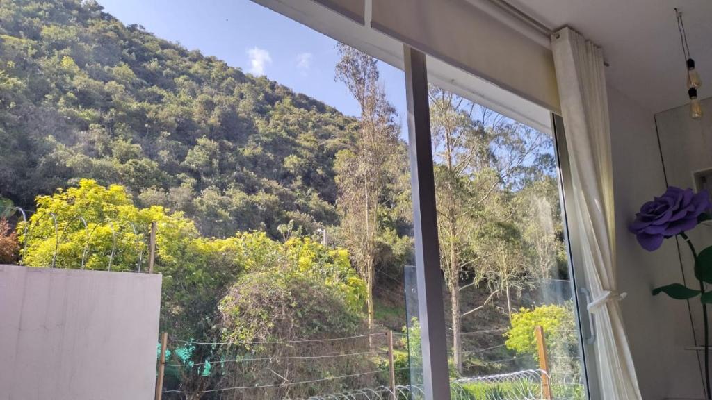 Nespecifikovaný výhled na hory nebo výhled na hory při pohledu z bed and breakfast