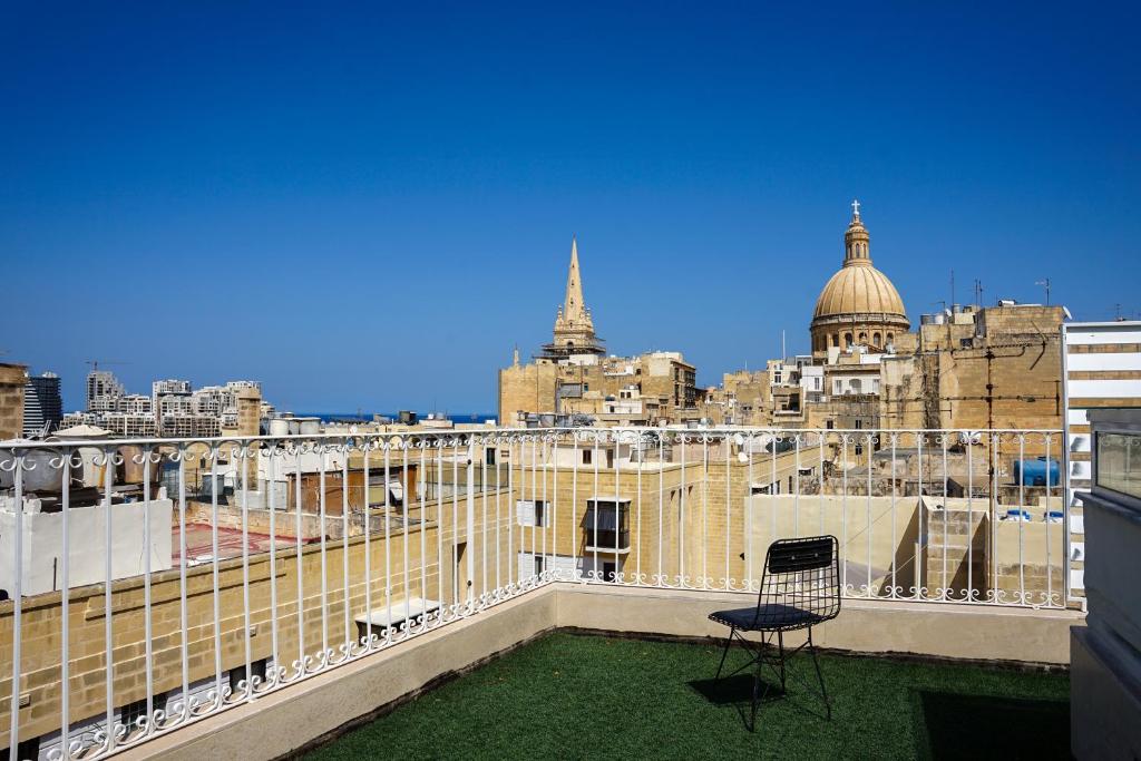 Nespecifikovaný výhled na destinaci Valletta nebo výhled na město při pohledu z hotelu