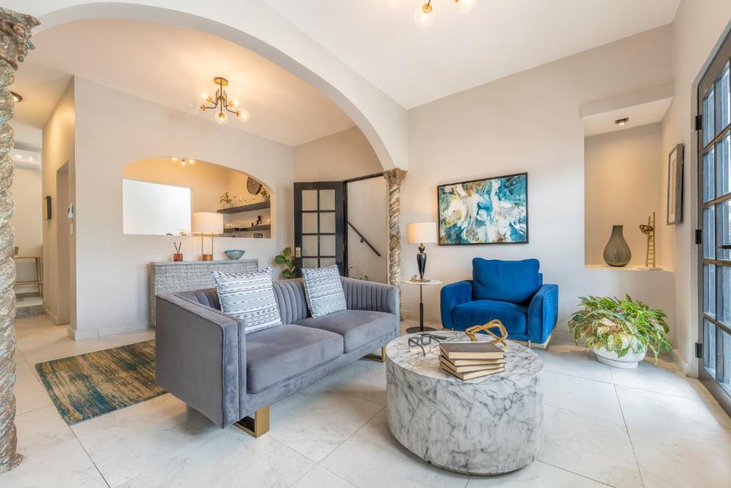 Posezení v ubytování Casa Ciana