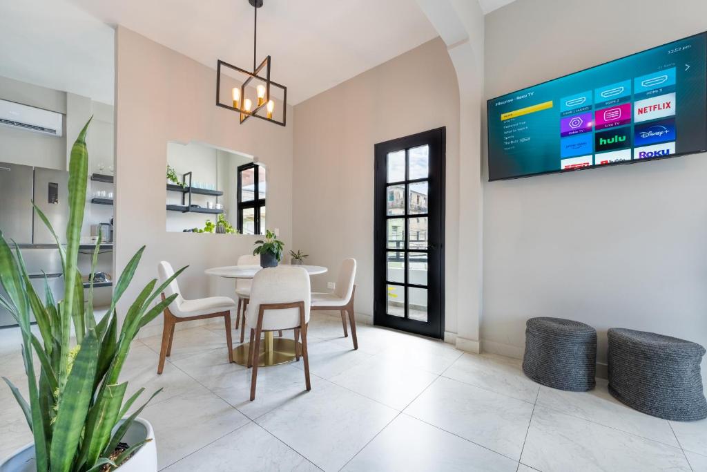 Posezení v ubytování Casa Ciana